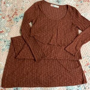 FP Beach, Free People, Skirt / Top Set, Large